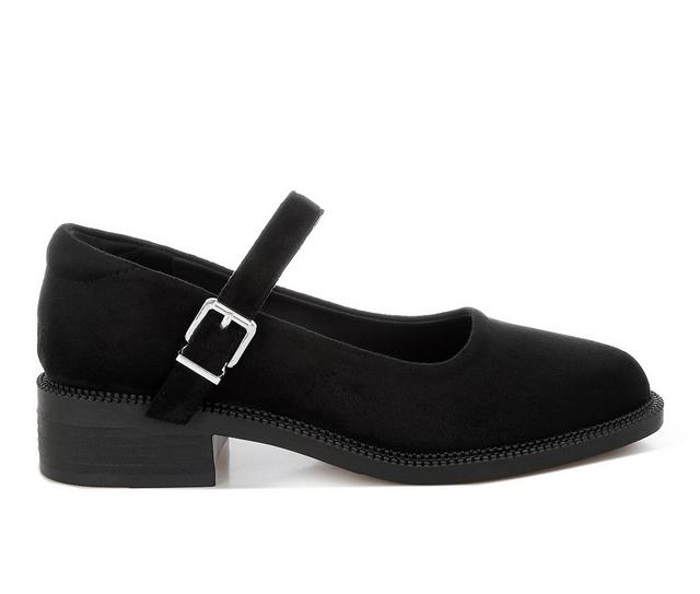 Women's London Rag Stivah Flats in Black color