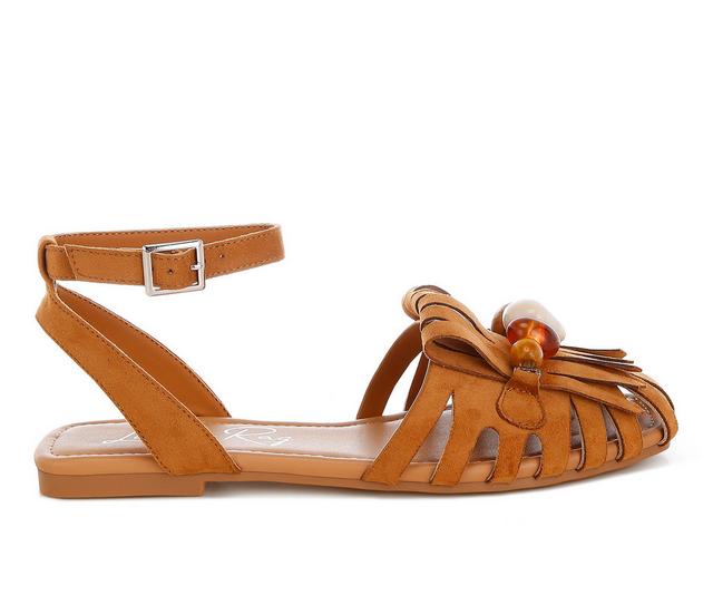 Women's London Rag Corvina Sandals in Tan color