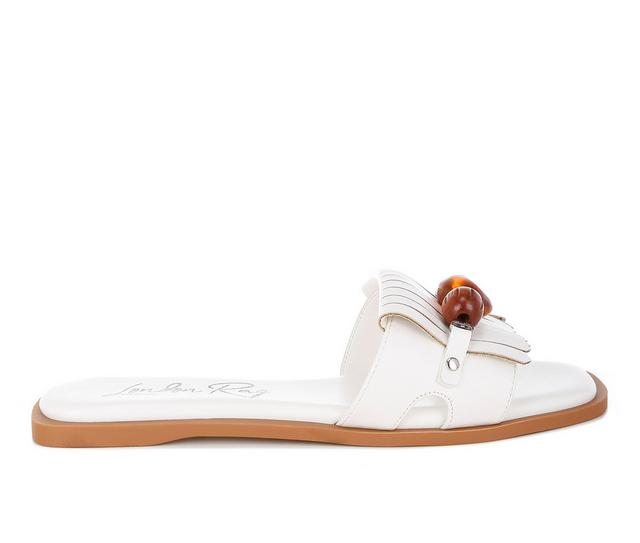 Women's London Rag Nakasa Sandals in White color
