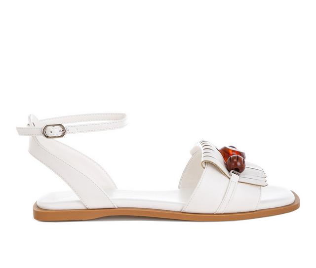 Women's London Rag Morgine Sandals in White color