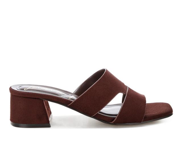 Women's London Rag Aneka Dress Sandals in Brown color