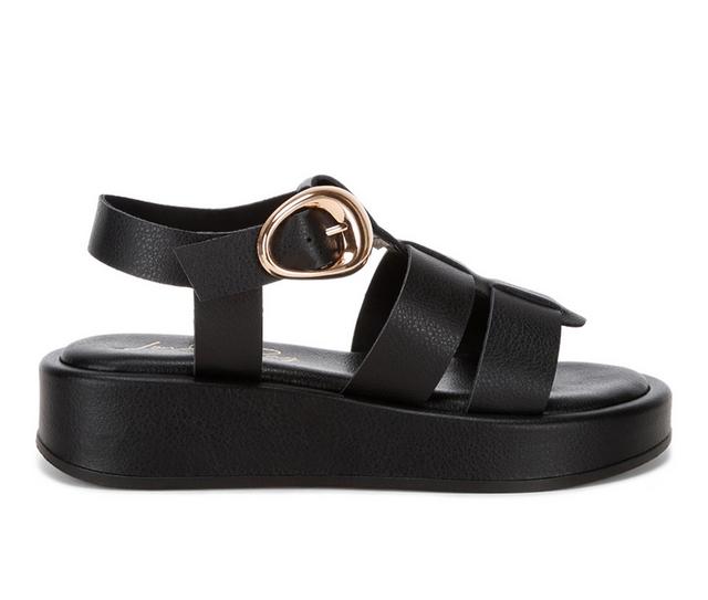 Women's London Rag Osiha Platfrom Sandals in Black color