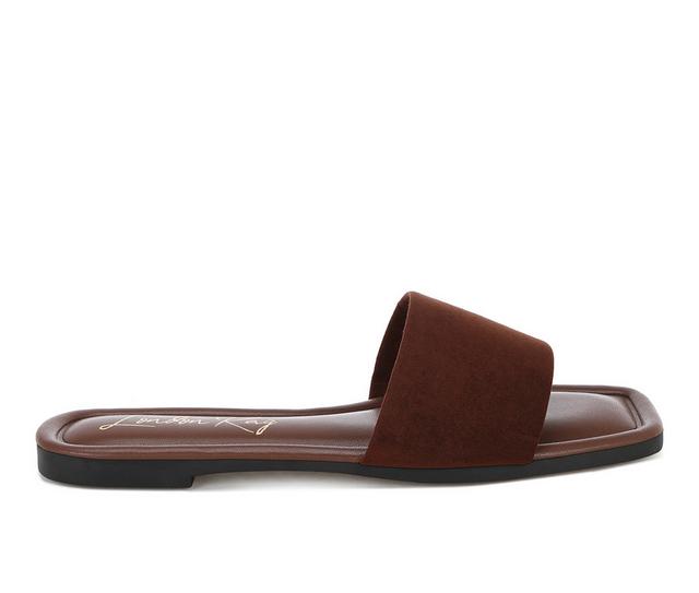 Women's London Rag Zaltana Sandals in Brown color