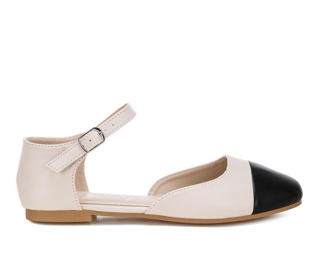 Women's London Rag Clevea Flats in Ivory color