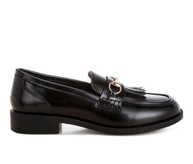 Women's London Rag Marbin Loafers in Black color