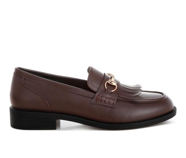 Women's London Rag Enola Shoes in Brown color
