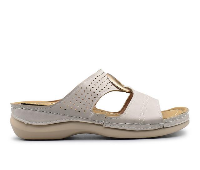 Women's Henry Ferrara Deja Vu Sandals in Beige color