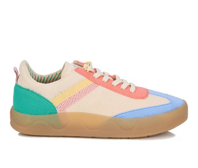Women's Ros Hommerson Stella Sneakers in Beige Coral color