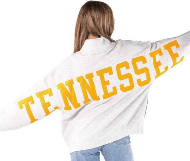 Simply Southern Adults' State Mock Neck Sweatshirt in Tennessee color
