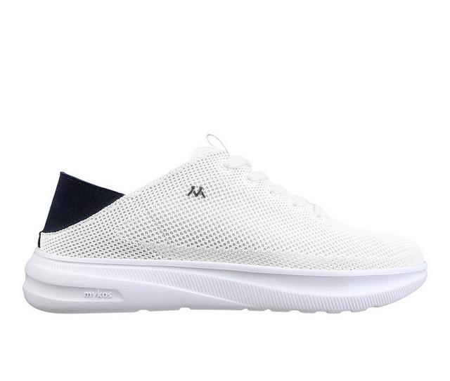 Men's Mykos Wilson Casual Shoes in White/Navy color