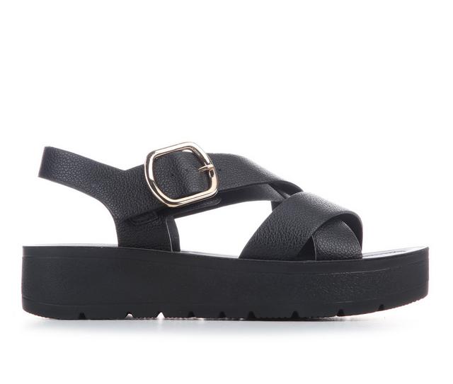 Women's Soda Dash Wedges in Black/Black color