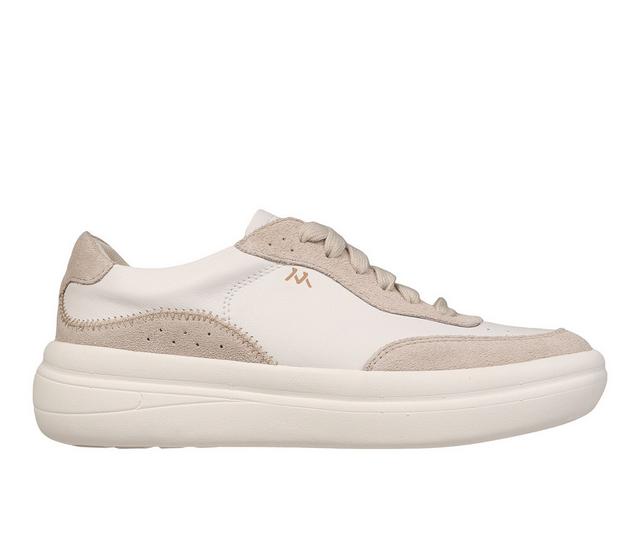 Women's Mykos Nyla Sneakers in White/Sand color