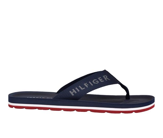 Men's Tommy Hilfiger Oaan Flip-Flops in Navy color