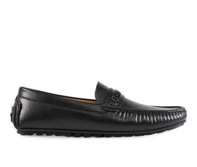 Men's Tommy Hilfiger Rudder Loafers in Black color