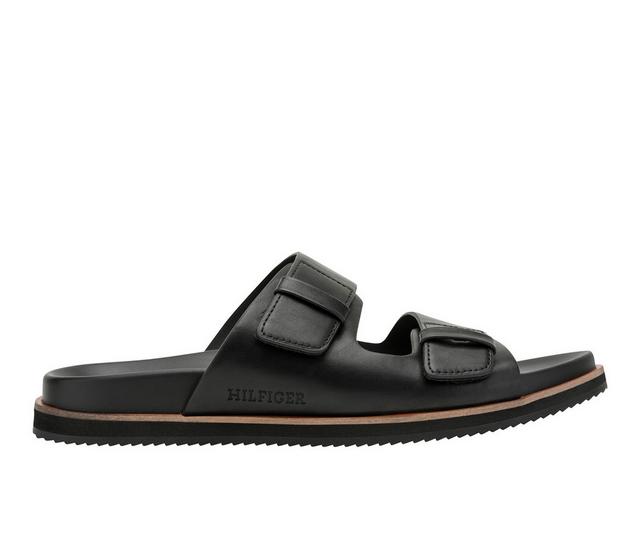 Men's Tommy Hilfiger Welker Slide Sandals in Black color