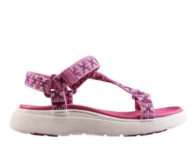 Women's Mykos Solstice Sandals in Fuchsia color