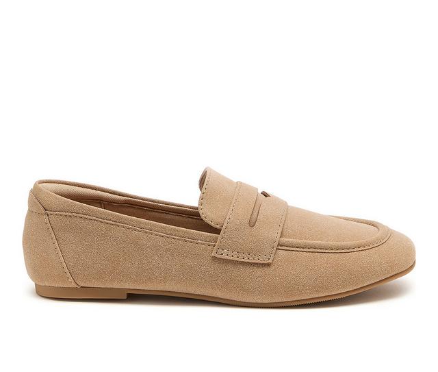 Women's Rocket Dog Trixie Loafers in Taupe color