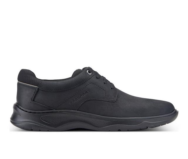 Men's Rockport Colden Casual Oxfords in Black color