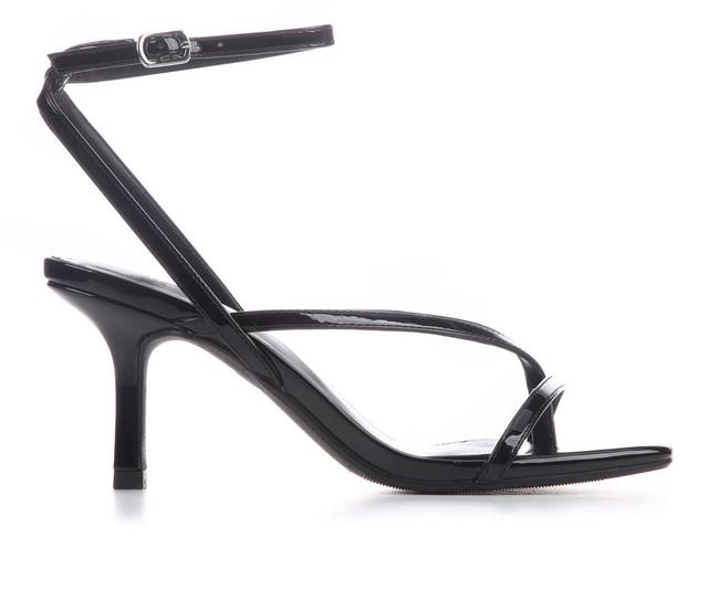 Women's Delicious Pamela-S Dress Sandals in Black Pat color