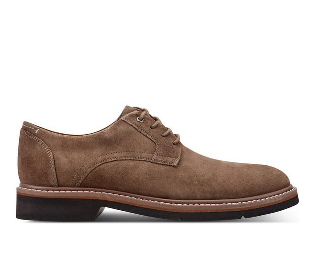 Men's Rockport Foley Oxfords in Dark Taupe color