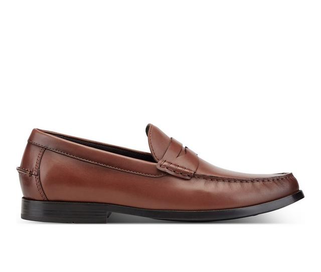 Men's Rockport Willcox Loafers in Dark Natural color