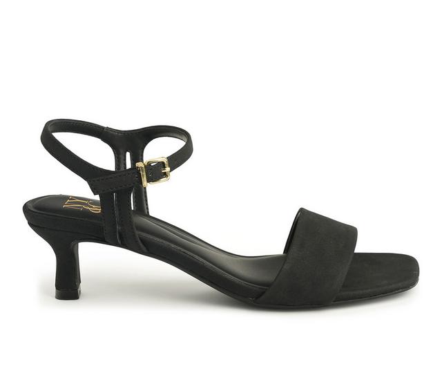 Women's New York and Company Garnet Dress Sandals in Black color