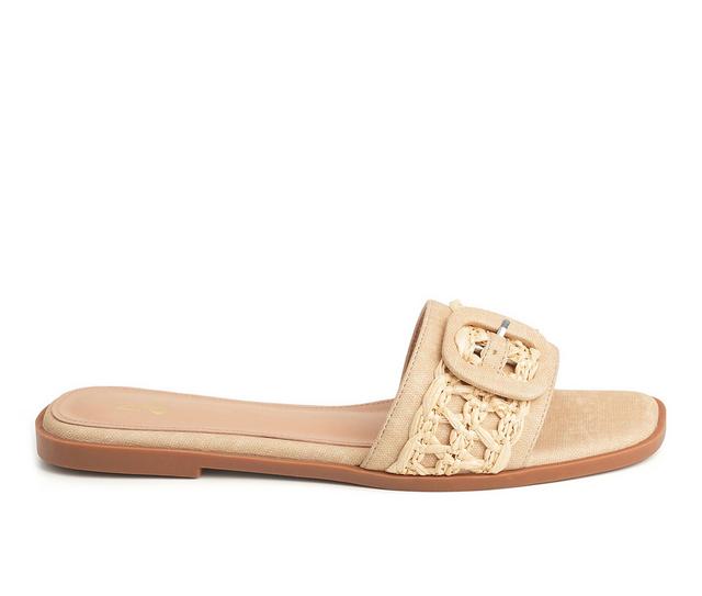 Women's New York and Company Amber Sandals in Natural color
