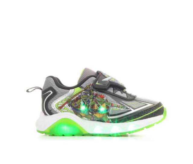 Boys' Nickelodeon Toddler & Little Kid Ninja Turtles Sneakers in Grey/Green color