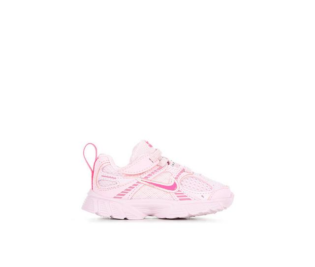 Girls' Nike Infant & Toddler V5RNR EL Running Shoes in PinkFoam/Hyper color
