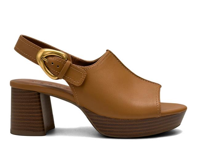 Women's Aerosoles Chancey Platform Sandals in Tan color