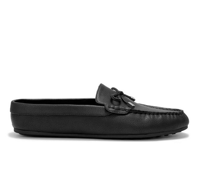 Women's Aerosoles Daffodil Loafers in Black Pebble color
