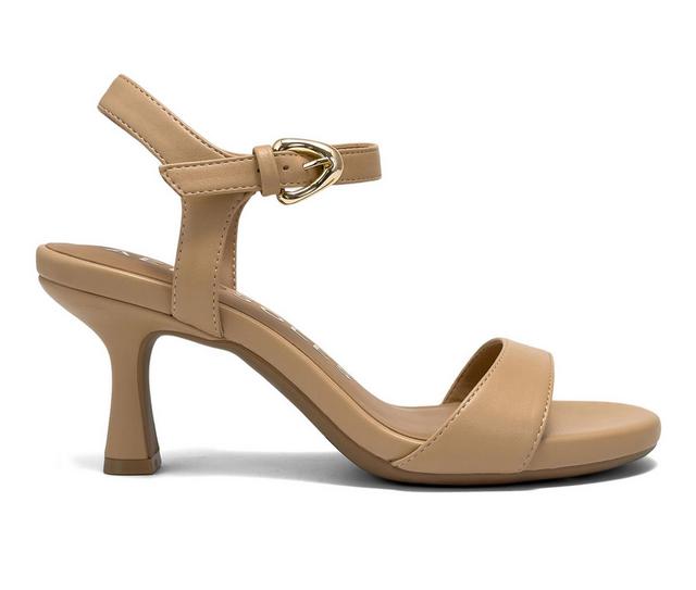 Women's Aerosoles Divia Dress Sandals in Beige Bisque color