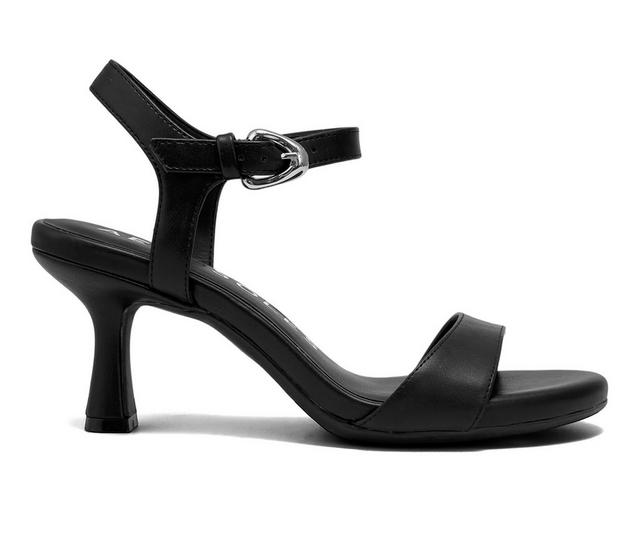 Women's Aerosoles Divia Dress Sandals in Black color