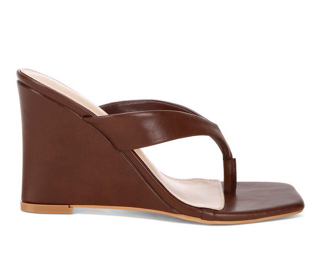 Women's London Rag Amilta 2 Wedges in Black color