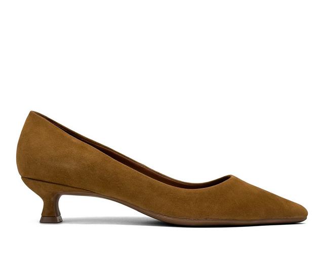 Women's Aerosoles Rana Pumps in Tobacco color