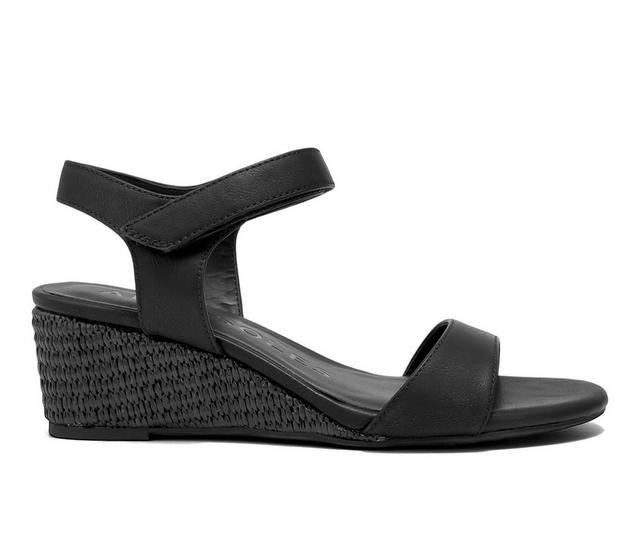 Women's Aerosoles Wel Wedges in Black color