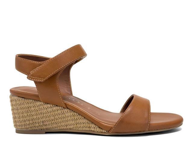 Women's Aerosoles Wel Wedges in Tan color