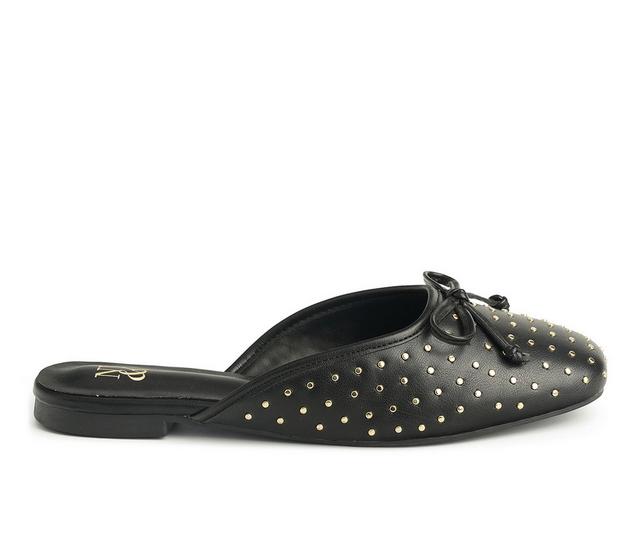 Women's New York and Company Lia Mules in Black color