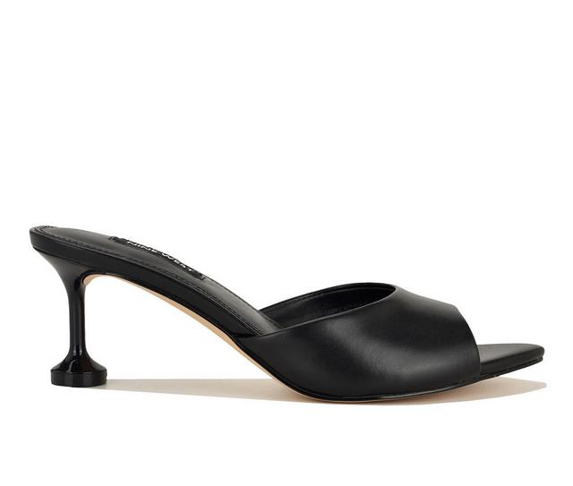 Women's Nine West Dabby Dress Sandals in Black color