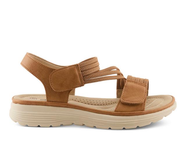 Women's Flexus Abie Sandals in Tan color