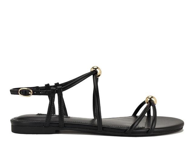 Women's Nine West Mariss Sandals in Black color