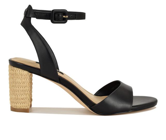 Women's Nine West Pheba Dress Sandals in Black color