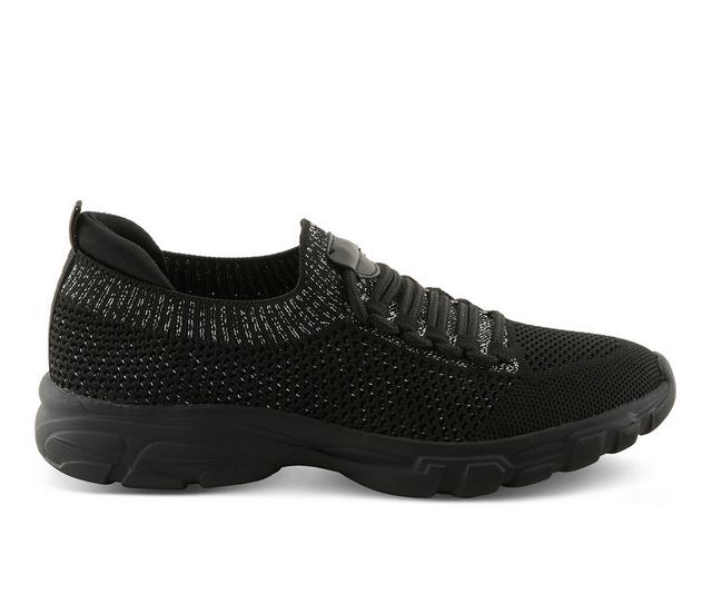 Women's Flexus Gambino Sneakers in Black color