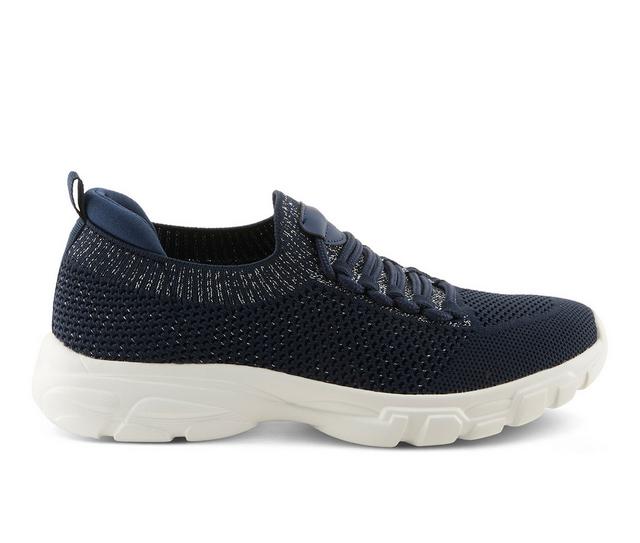 Women's Flexus Gambino Sneakers in Navy color