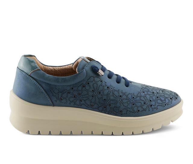 Women's Flexus Rayfield Sneakers in Blue color