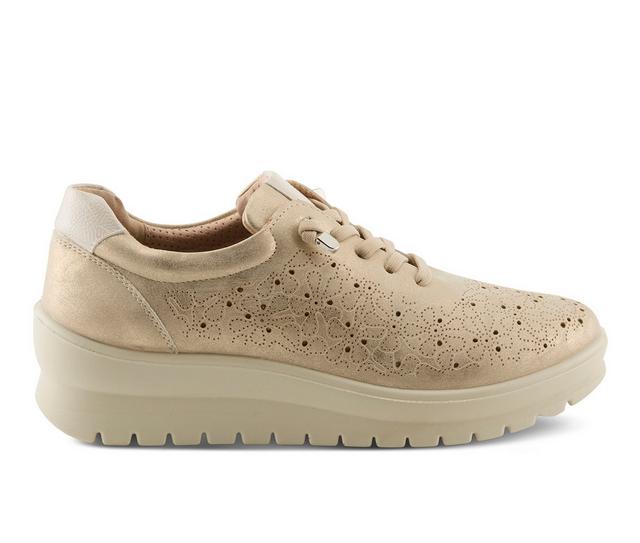 Women's Flexus Rayfield Sneakers in Gold color
