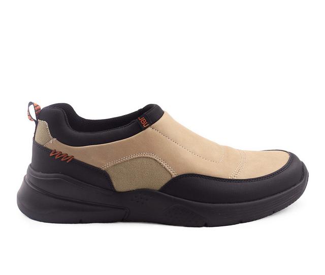 Men's JBU Sheldon Slip-On Shoes in Beige color