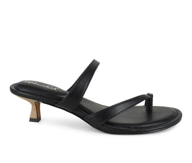Women's Splendid Hayes Heeled Sandals in Black color