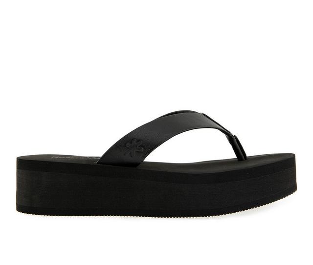 Women's Splendid Quintana Eva Flip-Flops in Black color