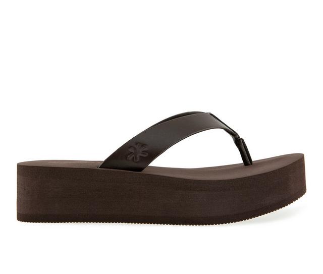 Women's Splendid Quintana Eva Flip-Flops in Spice color